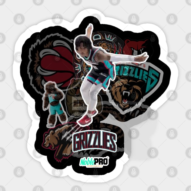 Memphis Griddy Sticker by NoblePRO